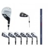 AGXGOLF BOY'S RIGHT HAND MAGNUM SERIES IRON SET: w/#3 HYBRID + 5, 6, 7, 8 & 9 IRONS + PW + OPTIONAL SAND WEDGE:  ALL SIZES